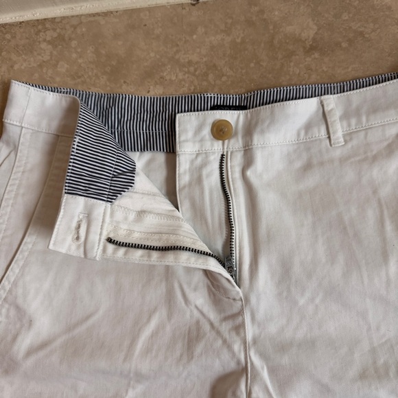 J Crew White 4 Inch Heritage Chino Short Womens Size 4 Cotton - Picture 4 of 11
